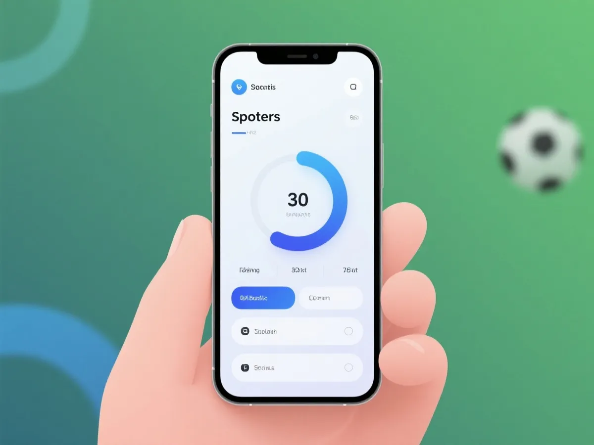 数字体育服务与移动端体验示意图